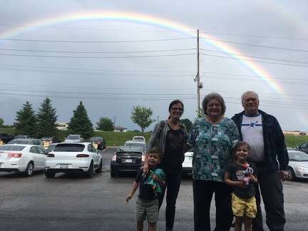 Double Rainbow After Dinner2